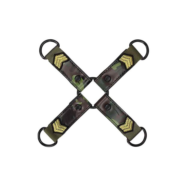 Hogtie Connector - Army Theme - Green