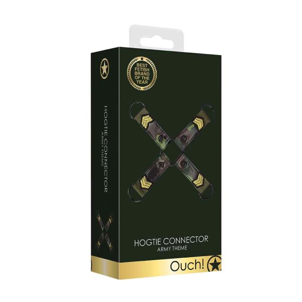 Hogtie Connector - Army Theme - Green