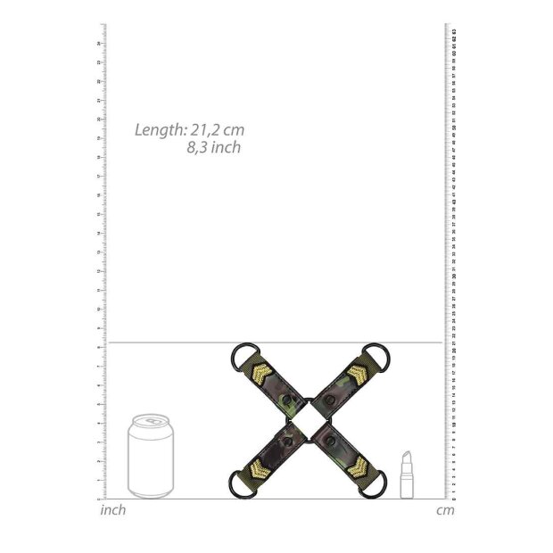 Hogtie Connector - Army Theme - Green
