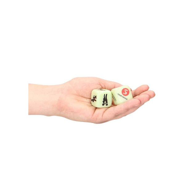 Light Up Your Sexy Night Dice - Glow in the Dark