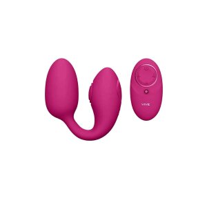 VIVE Aika Pulse Wave Vibrating Love Egg Vibrator Pink 9,2 cm
