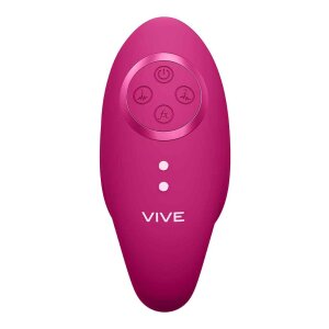 VIVE Aika Pulse Wave Vibrating Love Egg Vibrator Pink 9,2 cm
