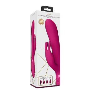 VIVE Chou G-Spot Rabbit Vibrator Pink 22,3 cm