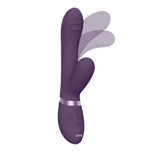 VIVE Tani Rabbit Vibrator Lila 21,5 cm