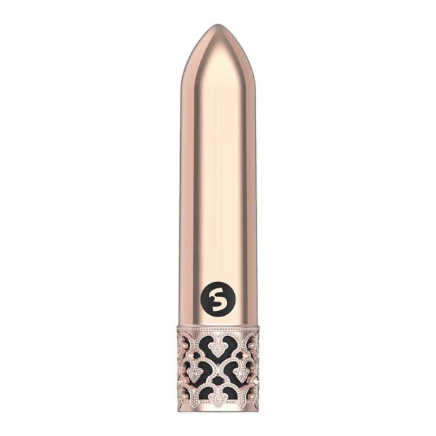 Glitz Rechargeable ABS Bullet Rose Gold