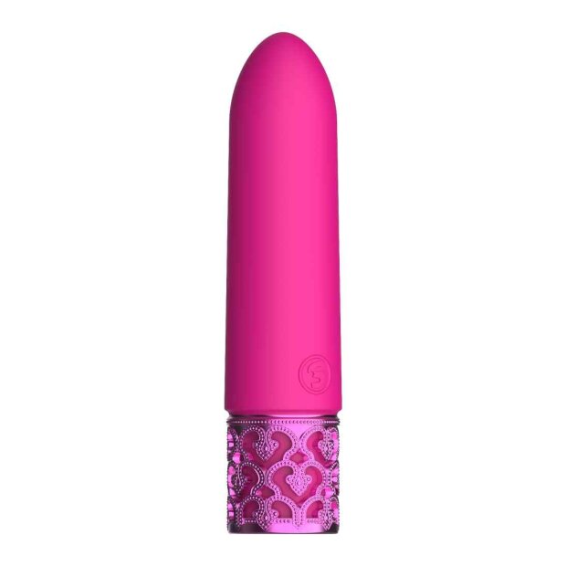 Shots Imperial Rechargeable Silicone Bullet Mini Vibrator Pink 10 cm ⌀ 2,4 cm