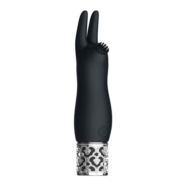 Elegance Rechargeable Silicone Bullet Black