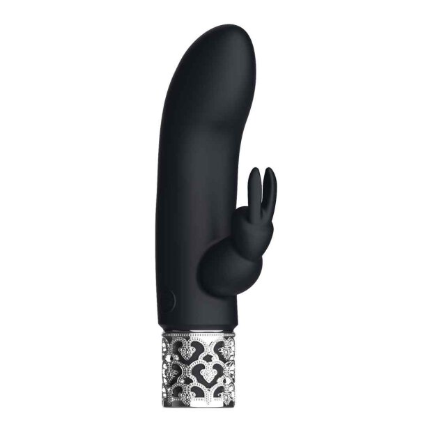 Dazzling Rechargeable Silicone Bullet Black