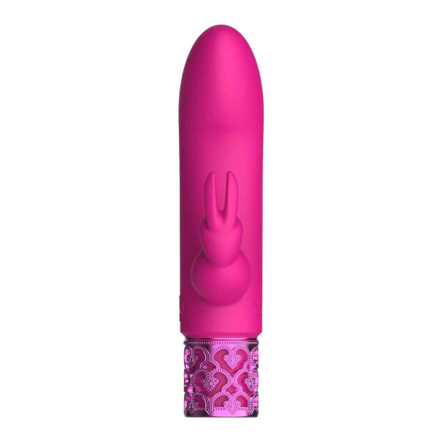 Dazzling Rechargeable Silicone Bullet Pink