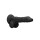 RealRock Dong with testicles Dildo Schwarz 20,5 cm