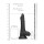RealRock Dong with testicles Dildo Schwarz 20,5 cm