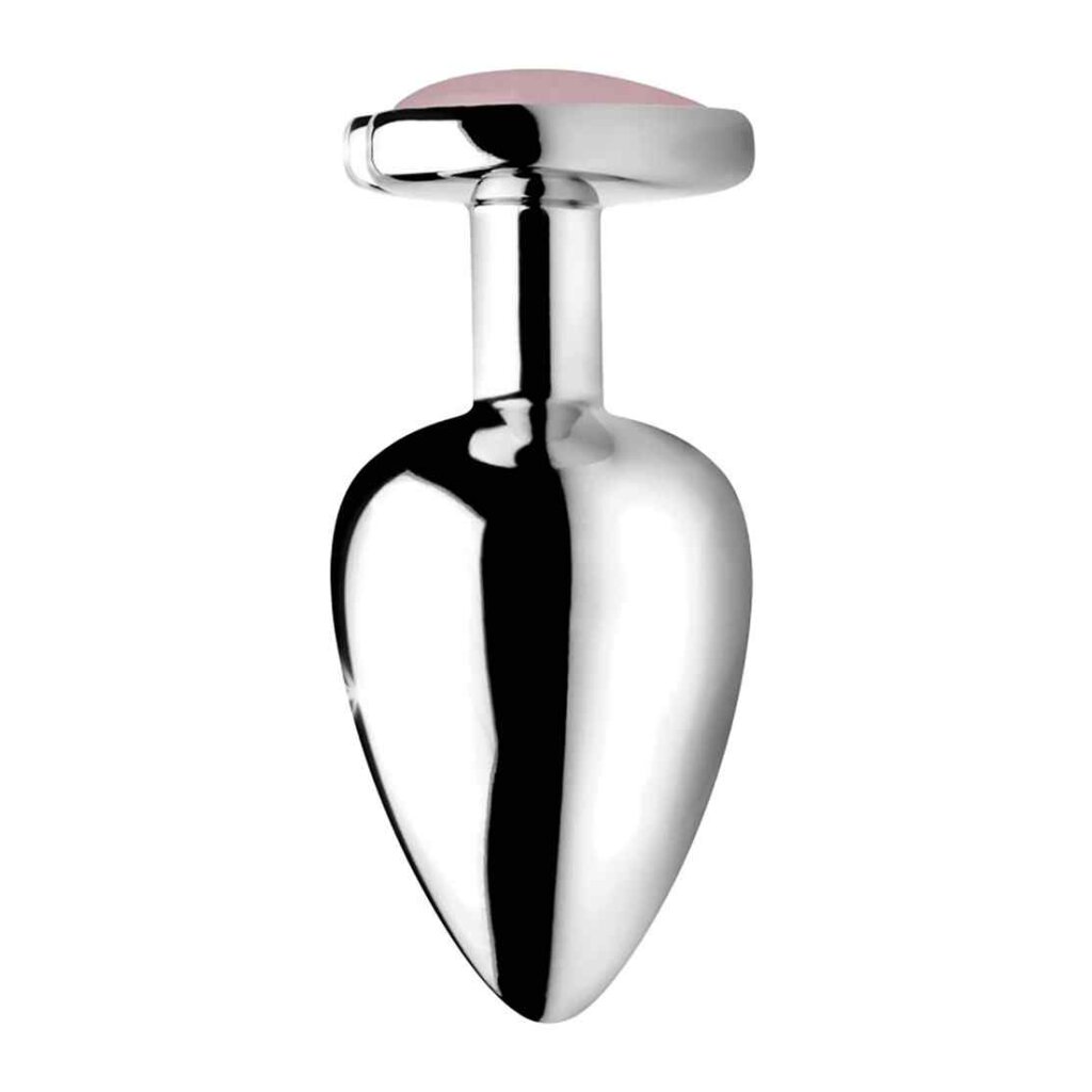 Gemstones Rose Quartz Heart Large Anal Plug, 17,95 Gemstones Rose Quartz Heart Large Anal Plug, 17,95