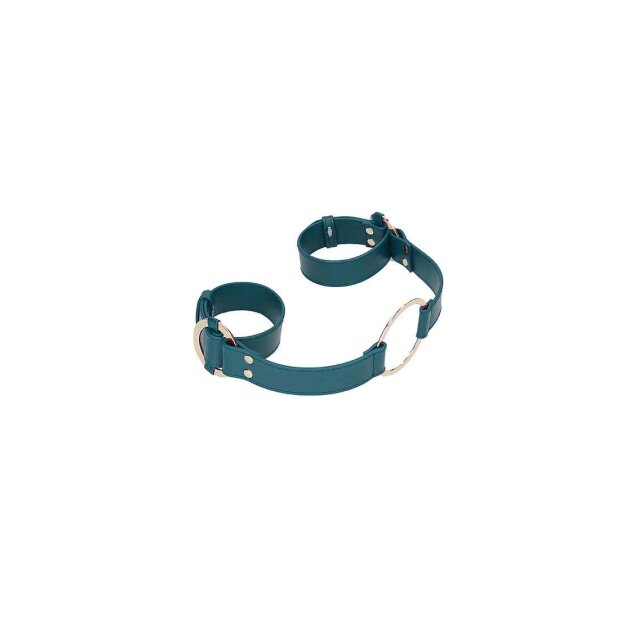 Ouch Halo - Handcuff With Connector - Green