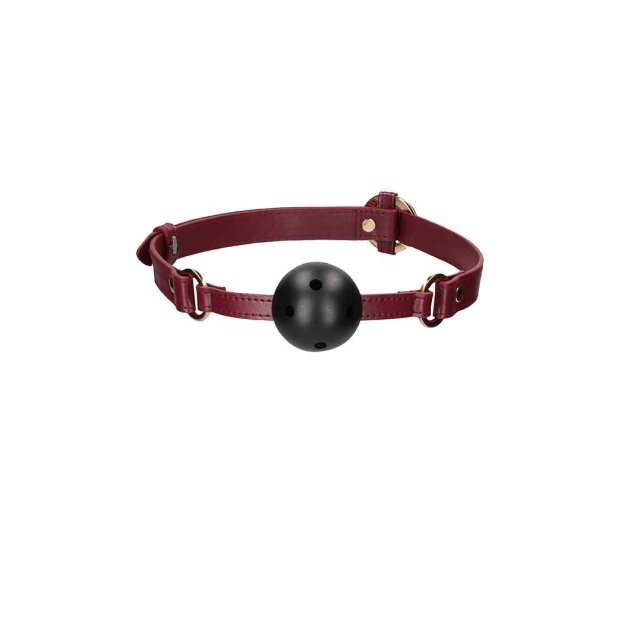 Ouch Halo - Breathable Ball Gag - Burgundy
