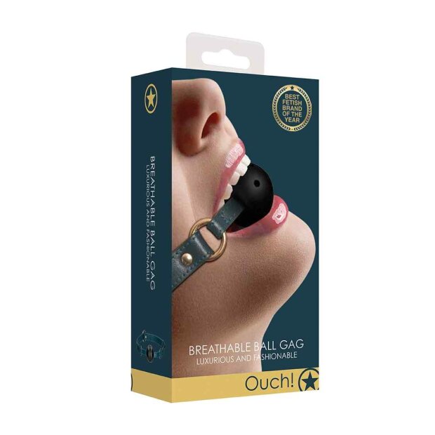 Ouch Halo - Breathable Ball Gag - Green
