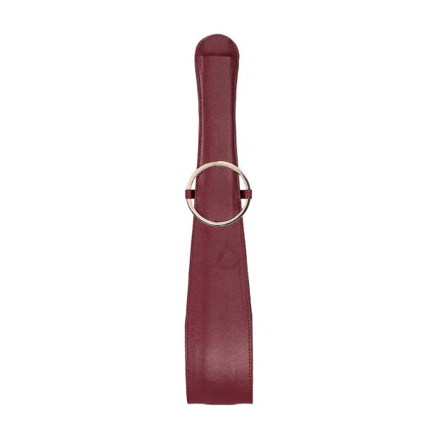 Ouch Halo - Belt Flogger - Burgundy