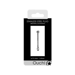 Urethral Sounding Metal Plug 6mm