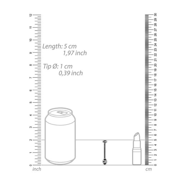 Urethral Sounding Metal Plug 10mm