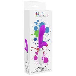 Achilles - Ultra Soft Silicone - 10 Speeds - Fuchsia