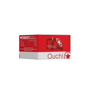 Massage Candle - Sinful Scented Red 50 g