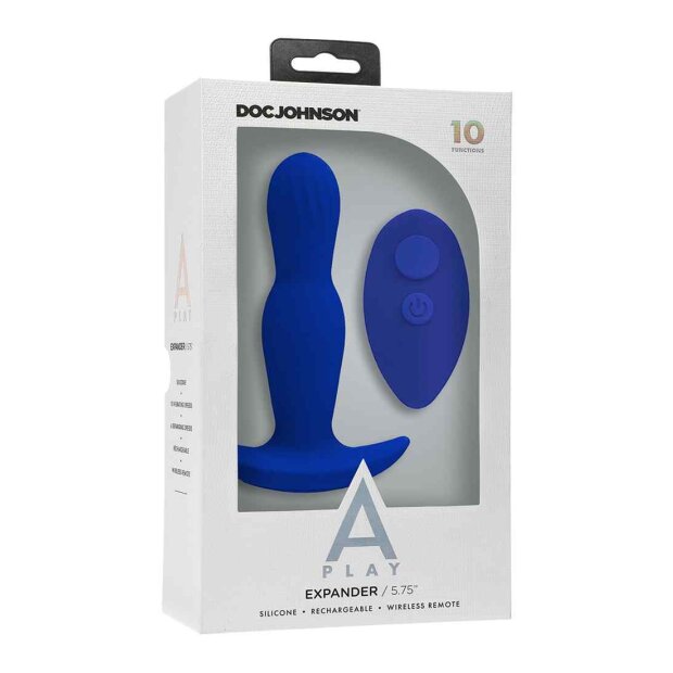 A-Play - EXPANDER - Silicone Anal Plug with Remote - Pink
