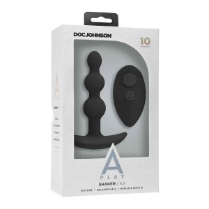 Doc Johnson A-Play SHAKER Analplug Schwarz 13,7 cm...
