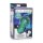 Booty Sparks Glow-In-The-Dark Glass Anal Plug - Large 3,5 cm