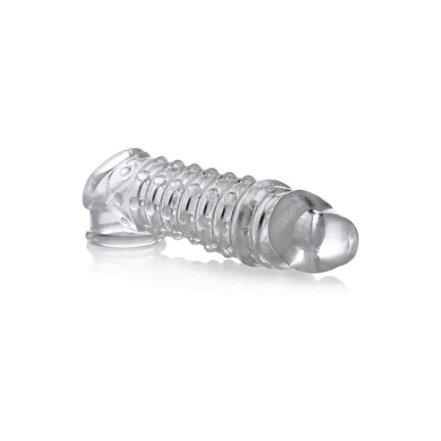 Size Matters Penis Enhancer Sleeve Penishülle Transparent 17,7 cm ⌀ 4,5 cm