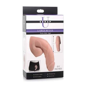 XR Brands Strap U Large Bulge Packer Beige 16,5 cm