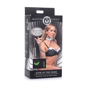 Kink in the Dark Glowing Collar & Leash