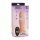 XR Brands Swell 7X Inflatable Vibrating Dildo Beige 17,7 cm ⌀ 4,5 cm