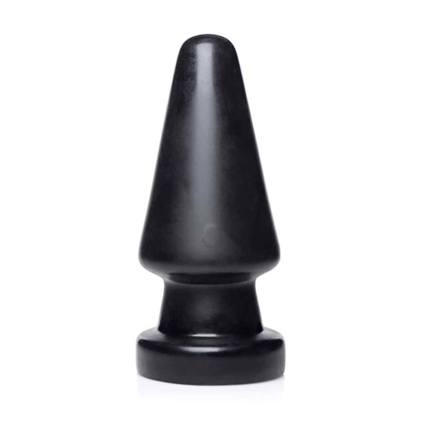 XR Brands Master Series Ass Max Plug Large Analplug Schwarz ⌀ 8 cm