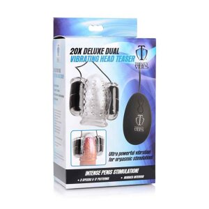 20X Deluxe Dual Vibrating Head Teaser