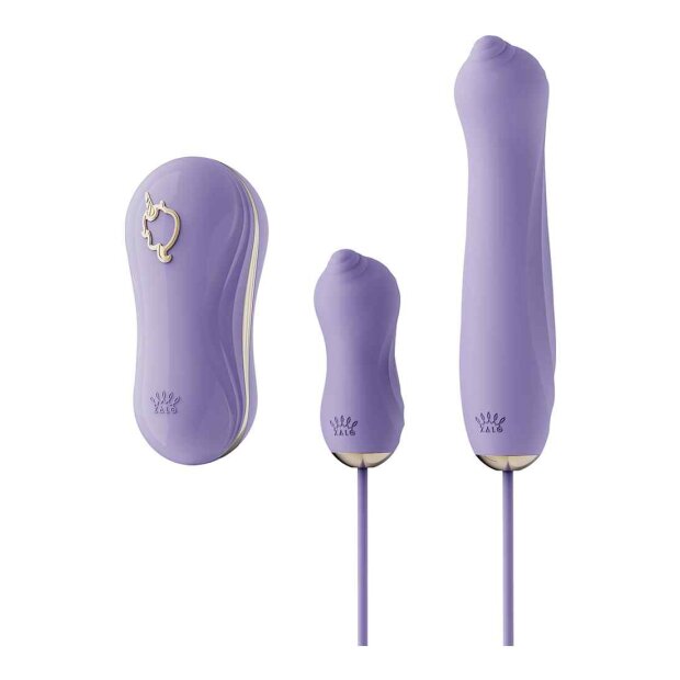 UNICORN Vibratrion & Thrusting Set - Violet