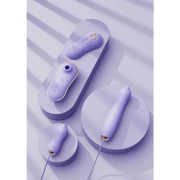 UNICORN Vibratrion & Thrusting Set - Violet