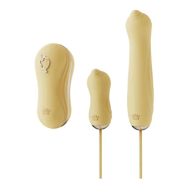 UNICORN Vibratrion & Thrusting Set - Yellow