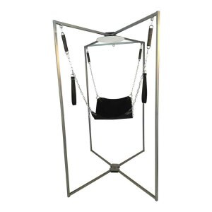 Mr Sling Unbreakable Mirror Metal Frame Sexschaukel Silber