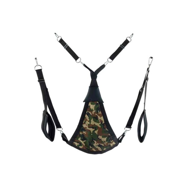 Triangle canvas sling - 3 or 4 points - Full set - Camo