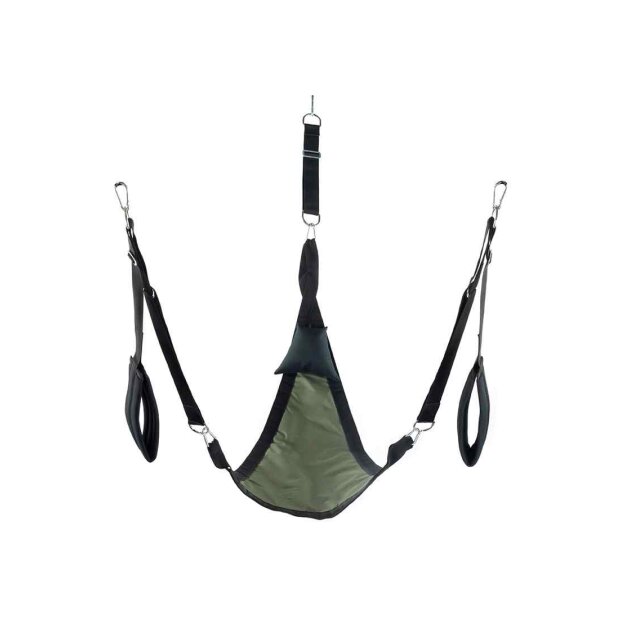 Triangle canvas sling - 3 or 4 points - Full set - Khaki