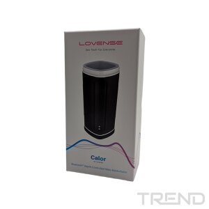 Lovense Calor App Controlled Masturbator Schwarz