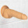 Naked Addiction Rotating & Vibrating Dong with Remote Caramel 20 cm