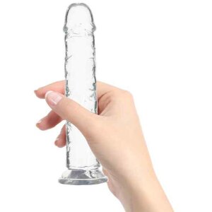 Addiction Crystal Addiction 20 cm Vertical Clear TPE