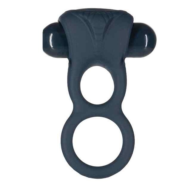 Lux Active Triad Vibrating Dual Ring Klitoris-Stimulation Schwarz
