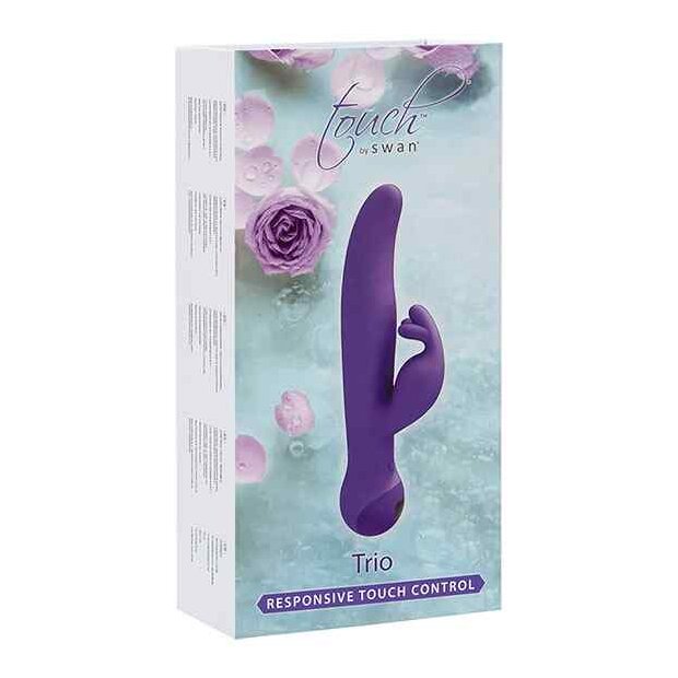 Swan Trio Rabbit Vibrator Lila