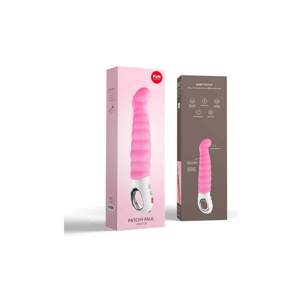 fun factory sexspielzeug Fun Factory Patchy Paul G5 G-Punkt Vibrator Pink 23 cm ⌀ 2,8