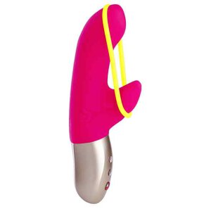 Fun Factory Amorino Mini Vibrator Pink & Neon Yellow