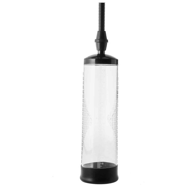 Dream Toys Ramrod Classic Penis Pumpe Schwarz Transparent 20 cm ⌀ 5,9 cm