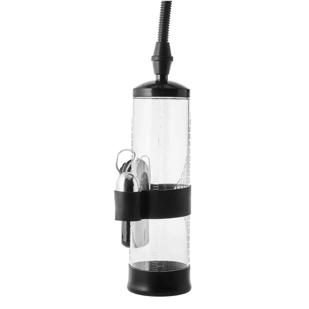 Dream Toys Ramrod Vibrating Penis Pumpe Schwarz 20 cm ⌀ 5,9 cm