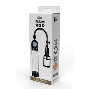 Dream Toys Ramrod Deluxe Penispumpe Schwarz 20 cm ⌀ 5,9 cm