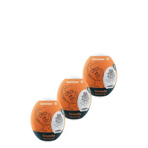 Satisfyer Masturbator Egg 3er Set Chrunchy